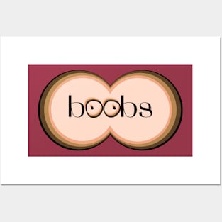 Boobs | Boobies | Titties | Tiddy | Nipples | Posters and Art